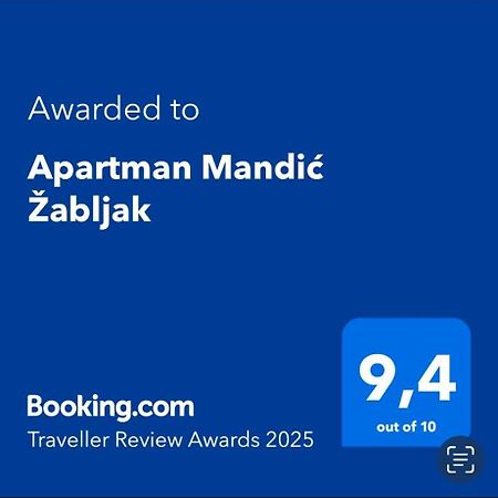 Apartman Mandic Zabljak Kültér fotó
